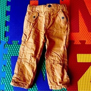 OBAIBI Baby Cargo Pants Jersey Lined 18 Months